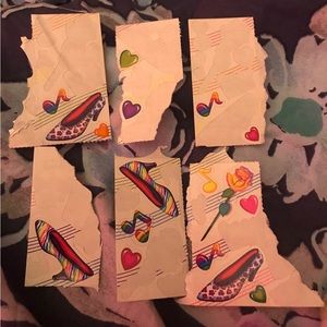 Lisa Frank vintage stickers